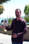 Pete with Bird