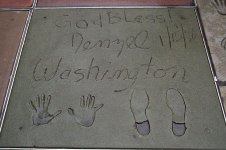 Denzel Washington Tile