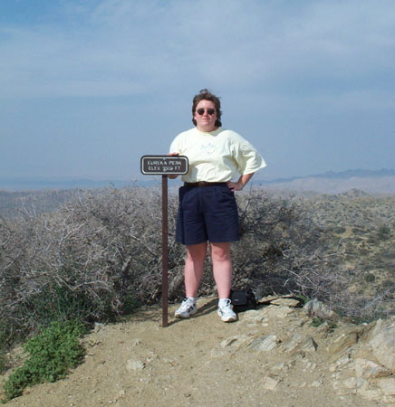 Heidi at Eureka Peak 1