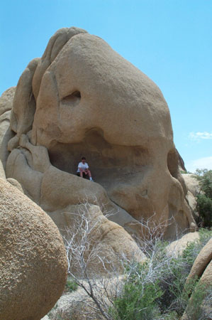 Pete in Skull Rock