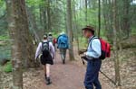 Beginning the Hike