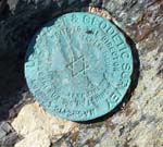 Alander Mountain USGS Marker