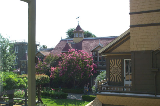 Outside
