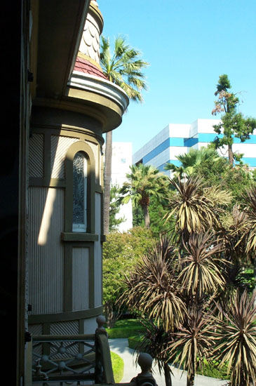 Outside